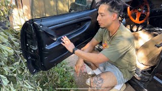 e36 door card install