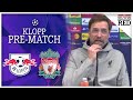 Jurgen Klopp Addresses Exit Rumours | Press Conference | RB Leipzig v Liverpool | Champions League