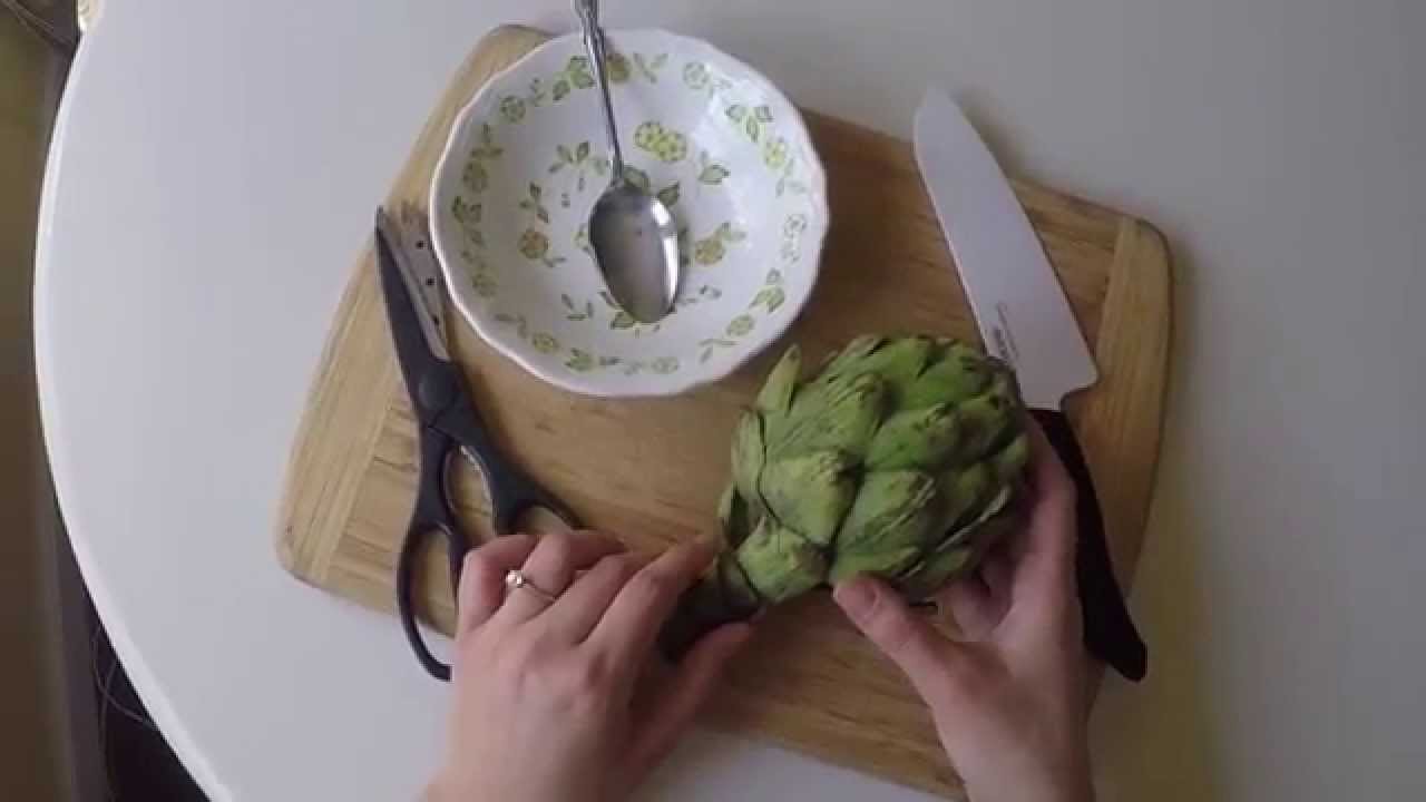 How to Clean an Artichoke YouTube
