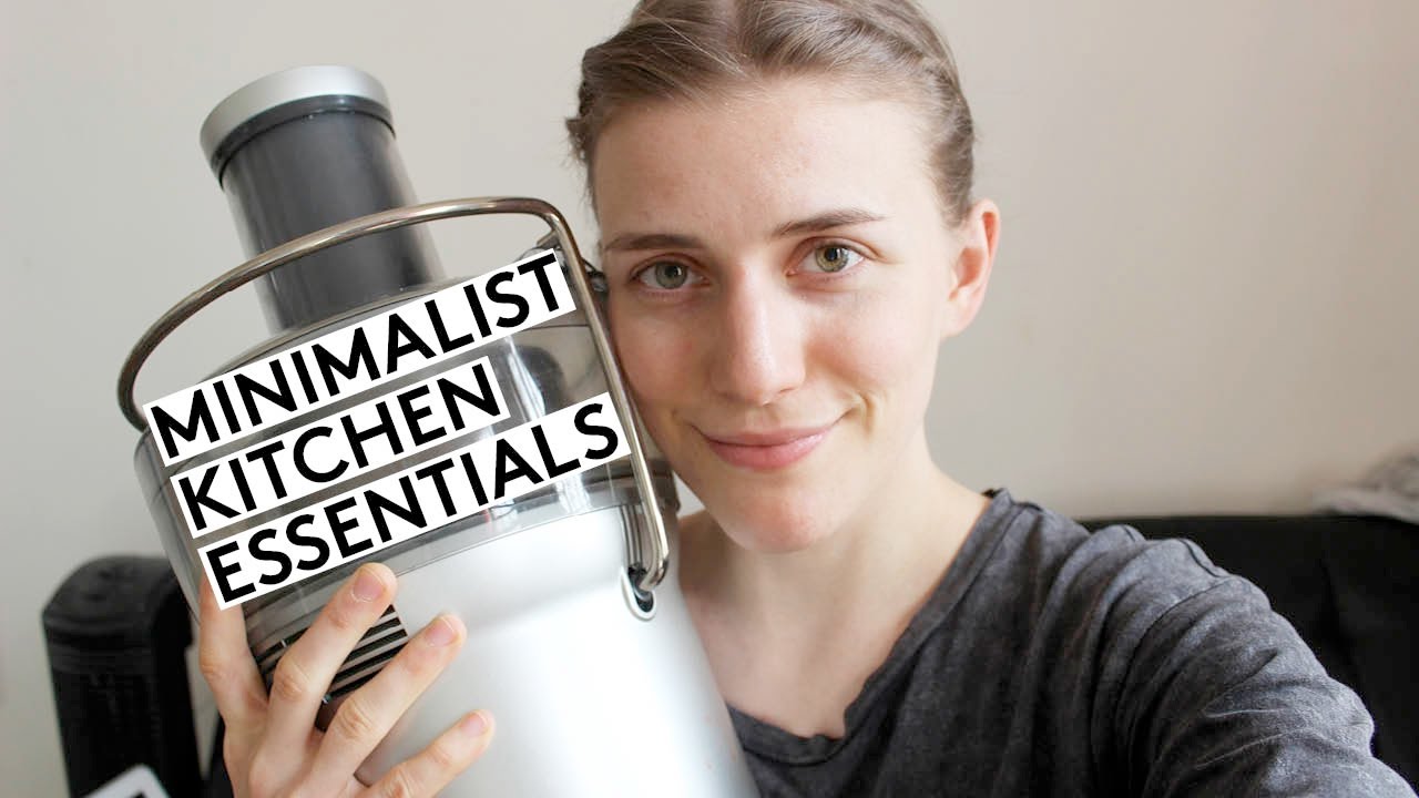 MINIMALIST KITCHEN ESSENTIALS - YouTube