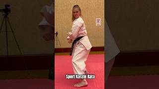 Women’s Black Belt Traditional Challenge Open Sport Martial Arts Kata Performance #karate #kata