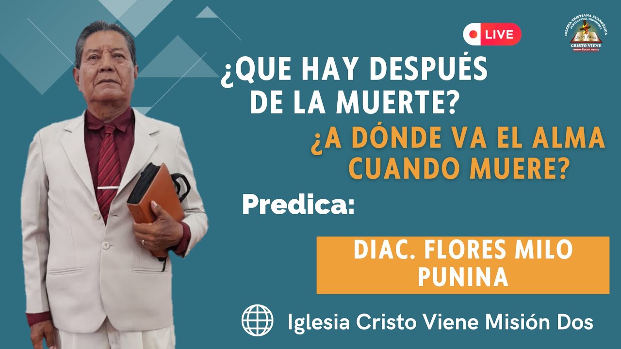 ¿QUE HAY DESPUES DE LA MUERTE? ¿A DONDE VA EL ALMA CUANDO MUERE? - YouTube