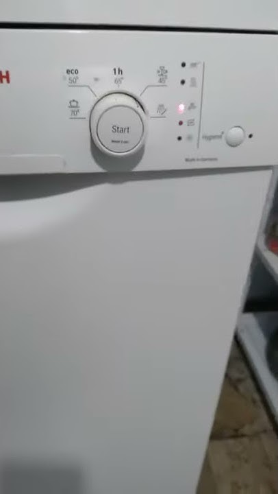 Посудомойка BOSCH, Serie 2, Silence Plus. После дли... - YouTube