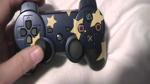 Custom Painted PS3 Controller.. Stars - The J Logg