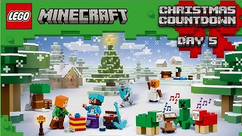Clearhearts Christmas Countdown - Lego Minecraft Advent Calandar - Day 5