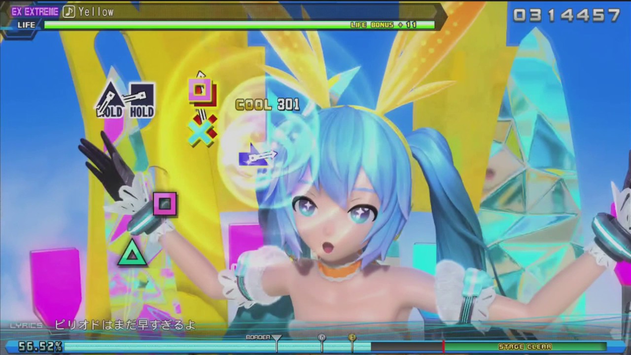 初音ミク Project DIVA Future Tone 【 Yellow ExExtreme - PERFECT 】