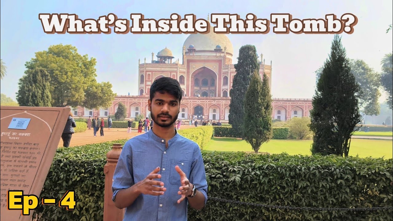 Ep - 4 : Humayun Tomb | What’s Inside Humayun’s Tomb? 🕌 | Delhiites Rider