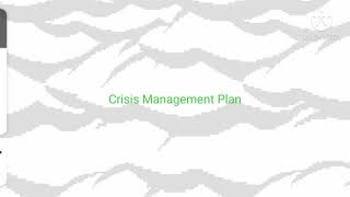 Crisis Management Plan: A Guide For Managers and Executives