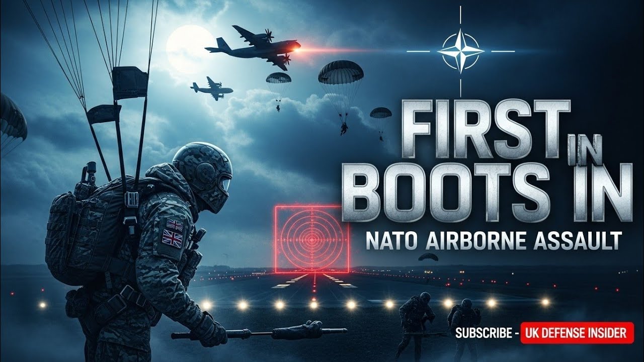 UK Paratroopers: NATO’s First Boots on Enemy Ground 