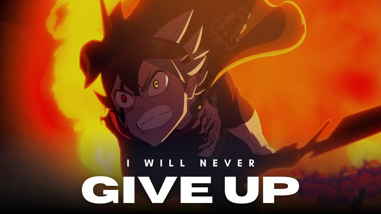 The Boy With No Magic: Asta's Ultimate Motivational Speech 「AMV