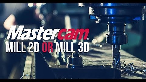 CNC Milling Programming with MasterCam Part.60 - 3 Axis Example 9 - Face and Contour Ramp Toolpath