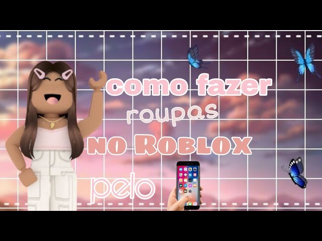 COMO FAZER CALÇA NO ROBLOX PELO CELULAR (Skin) 🎁😱 