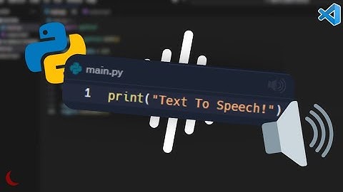 Convert Text to Speech using Python (projects for beginners)