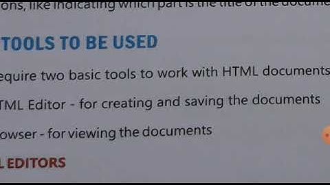 Class 8      Sub Computer      Topic Introduction to HTML5 And CSS Explanation by video