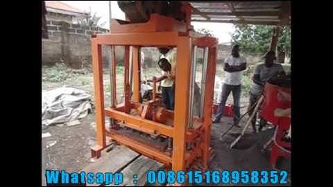 qtj4-40 brick cement blocks making machine, Holland paver brick making machine