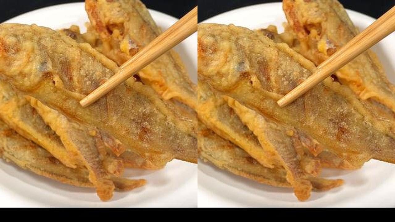 炸小黄鱼好吃有诀窍，多做两步，外焦里嫩肉质鲜美，太香了 #干炸小黄鱼 #妈呀太香了