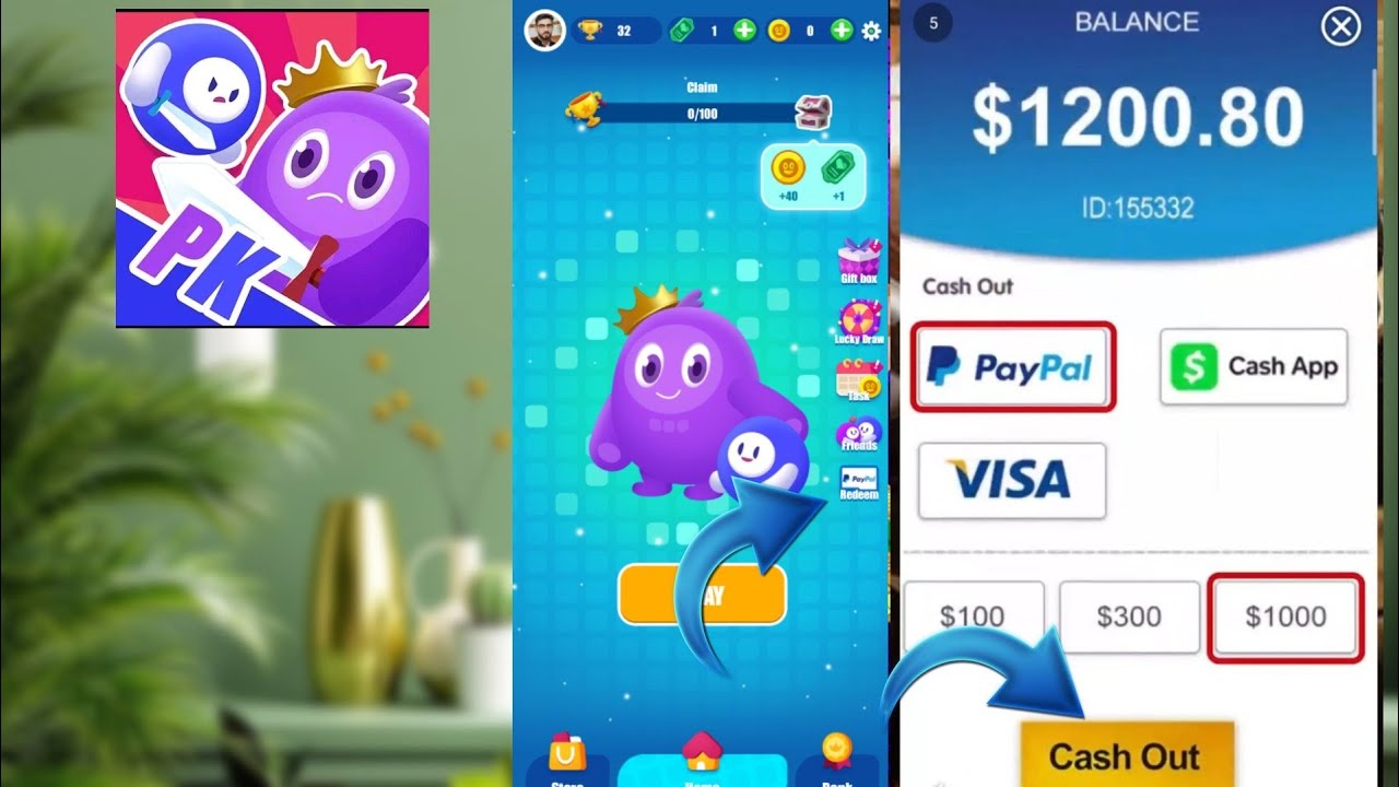 Tile Match Battle Redeem $1000 PayPal  || Earning App || Make Money Online Without Invasment App