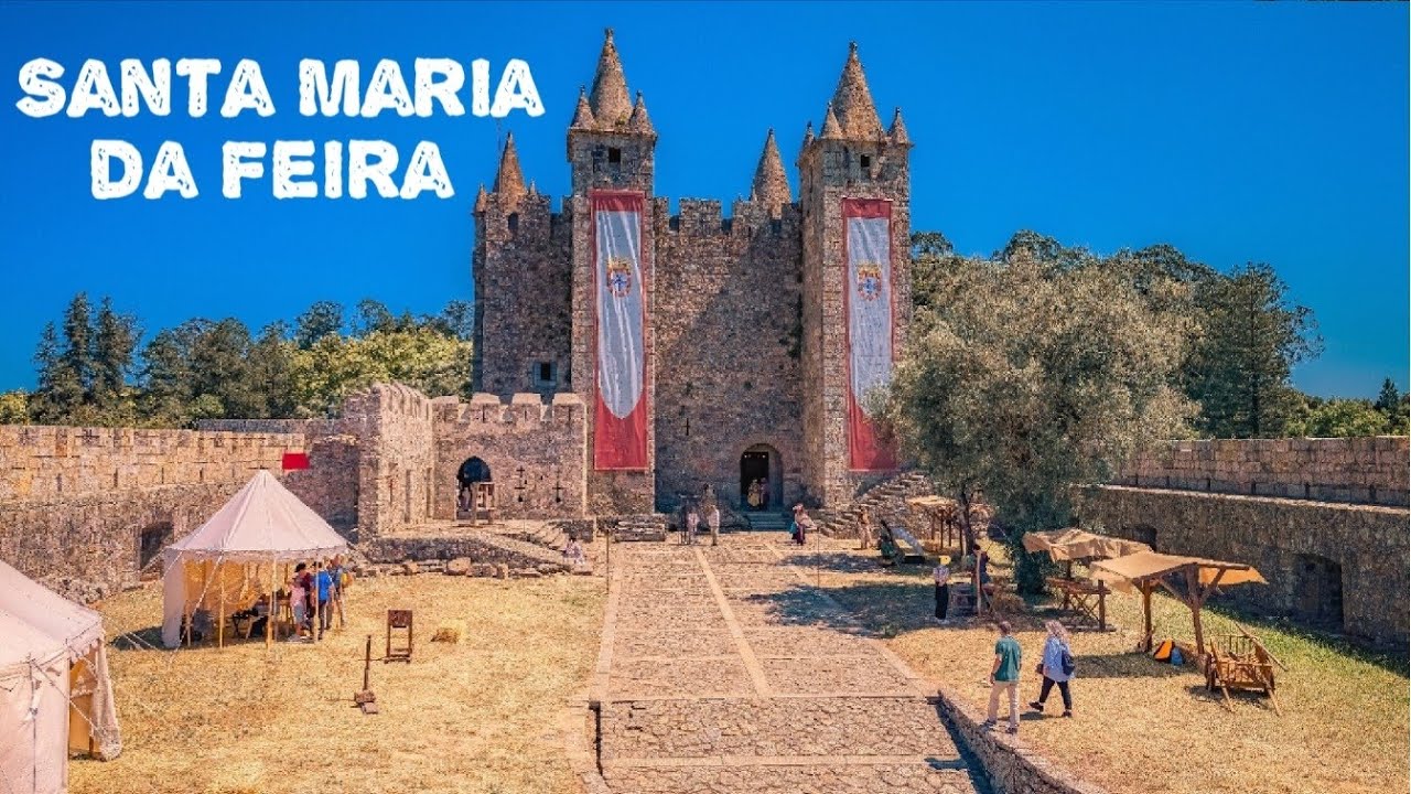 Viagem Medieval na Vila da Feira | PORTUGAL 4K