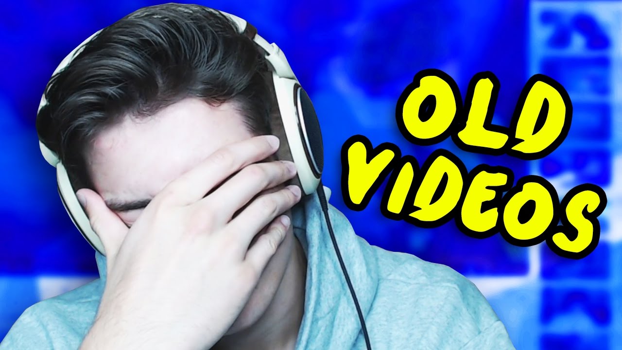 Reacting To My Old Videos Youtube