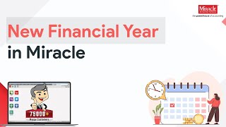 New Financial Year in Miracle Accounting Software screenshot 4