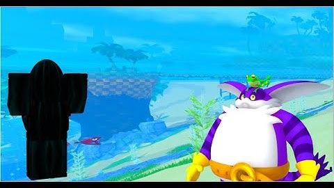 Finding Froggy For Big The Cat In Roblox Sonic Speed Simulator