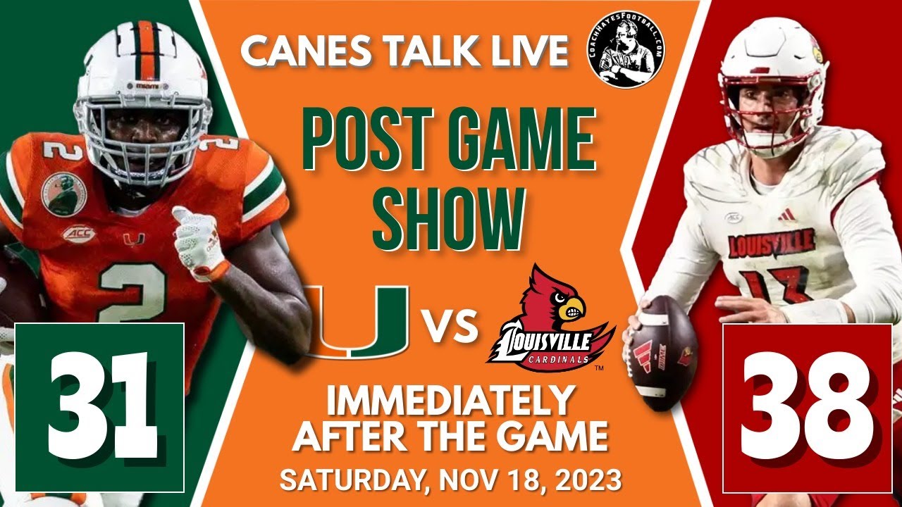 Post Game Show Miami Hurricanes Vs Louisville Cardinals post-game-show-miami-hurricanes-vs-louisville-cardinals