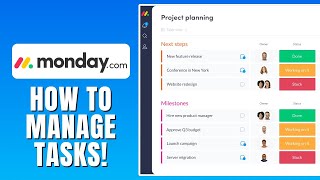 How To Use Monday.com For Task Management - Monday.Com Task Management Tutorial screenshot 3