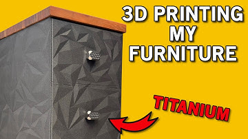 3D Printing A Whole Piece Of Furniture
