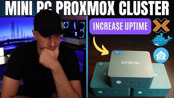 Mini PC Home Server: Proxmox Cluster w/ High Availability (Docker, Jellyfin, Home Assistant)