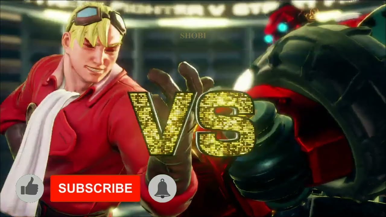 KEN VS ABIGAIL || STREET FIGHTER V CHAMPION EDITION || HARD GAME PLAY
