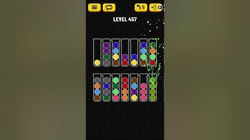 Ball Sort Puzzle level 457 solution