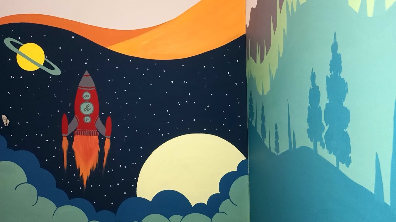 IDE CAT DINDING KAMAR TIDUR ANAK | PART 2 - YouTube