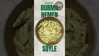 İzmi̇rde Tek Özel El Yapimi Cevi̇zli̇ Pesto Sos Makarna Daha Denemedi̇nmi̇🧐