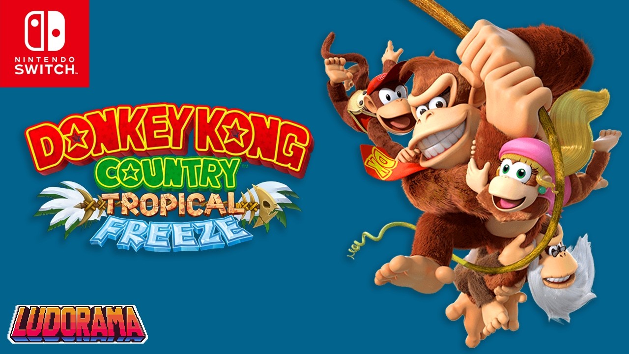#3 DKC: Tropical Freeze [Nintendo Switch] LETRAS / QUEBRA-CABEÇAS / SAÍDAS SECRETAS / MUNDO SECRETAS