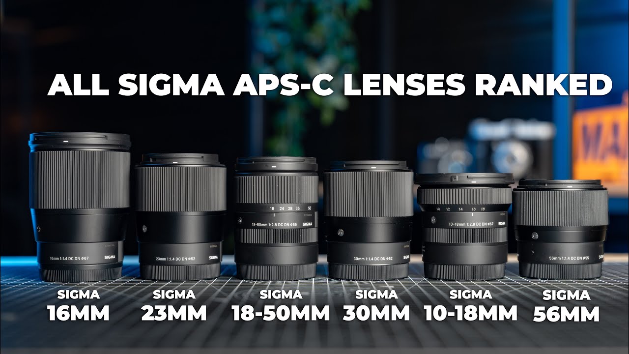 Which Sigma Lens is Best for APS-C? Full Comparison & Buying Advice [Sony A6400, A6000, A6700]