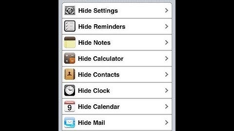 How to Hide Stock iOS Apps Icons on iPhone Without Jailbreaking