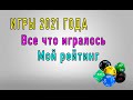 Игры уходящего 2021 года. Мой рейтинг