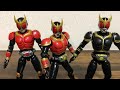仮面ライダー　クウガ　SO-DO CHONICLE 金の力　ライジングマイティ　最後はマイティとアメイジングと比べました