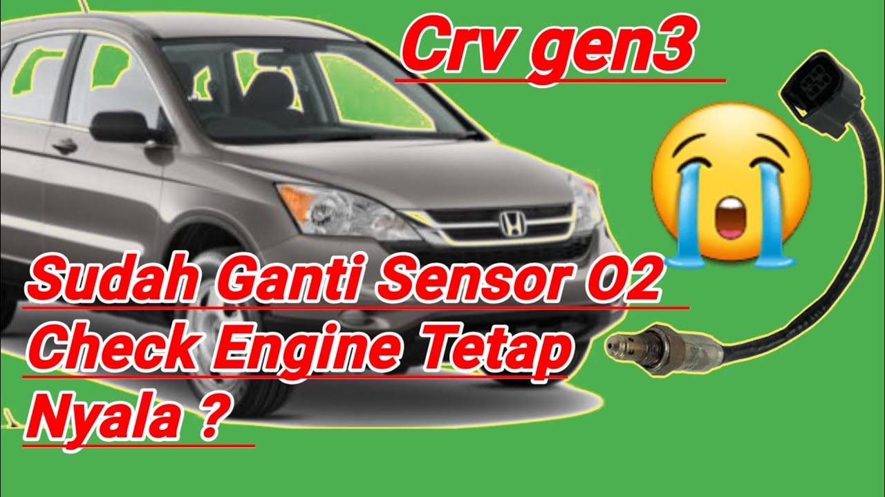 Sensor o2 honda crv | p0135 bank 1 kelistrikan sensor oksigen honda crv