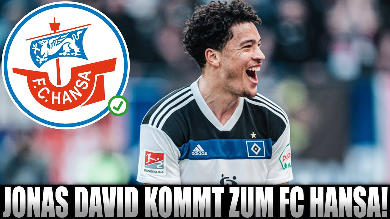 TRANSFER VOM LIGAKONKURRENTEN: Hansa Rostock holt Jonas David vom HSV✅