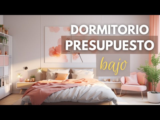 Dormitorios 'low cost': 9 cambios (sencillos e ingeniosos) para una  habitación acogedora y monísima