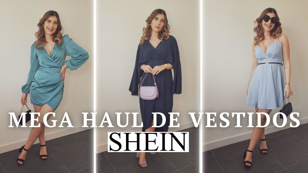 COMPREI OS VESTIDOS MAIS LINDOS DA SHEIN HAUL APENAS DE ROUPA AZUL comprei-os-vestidos-mais-lindos-da-shein-haul-apenas-de-roupa-azul