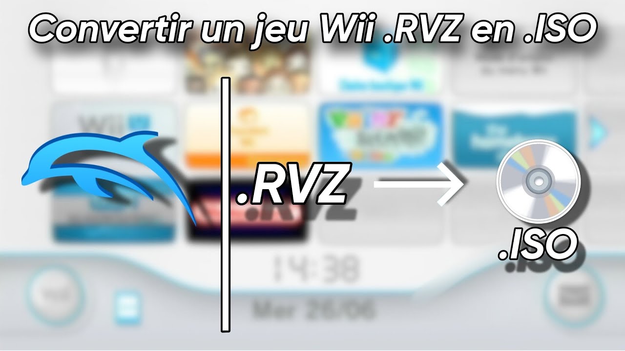 Comment convertir un jeu Wii RVZ en un jeu ISO ! TUTO FR - YouTube