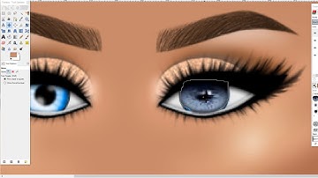 NOUGAT MAKEUP TUTORIAL - GIMP