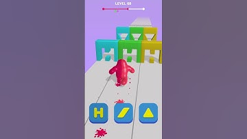 Blob shifter 3d fun race gameplay level 68-70 #trending #casual #funny