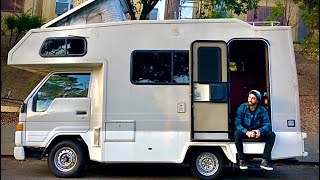 VANLIFE | Full Tour Toyota HiAce Diesel RV Motorhome Camper Conversion