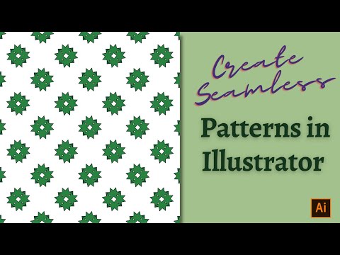 Design Seamless Patterns for Textile Fabric Prints in Illustrator | Pattern Design Tutorial