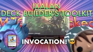 Pulled an Invocation from an Ixalan Deck Builder's Toolkit!