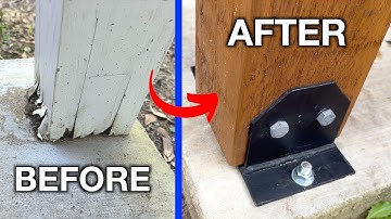 How to Replace Porch Columns with DIY Brackets
