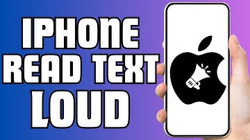 How to Make iphone Read Text Out Loud |  iPhone Read Text Aloud